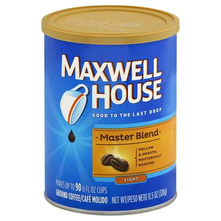 Maxwell House Maxwell House Master Blend Ground Coffee 11.5 oz., PK6 00043000056790